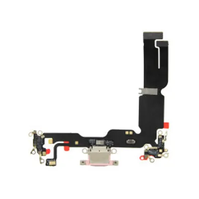 Obrázok produktu pre Nabíjacia zásuvka pre iPhone 15 Plus Pink Dock Connector Flex