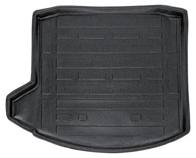 Produktbild von SCOUTT | Kofferraumwanne Laderaumwanne Kompatibel mit Audi A3 8V Sedan ab 2013, mit Hoher Rand, Kofferraum-Schutzmatte, Geriffelt, Aufrollbar, Schwarz