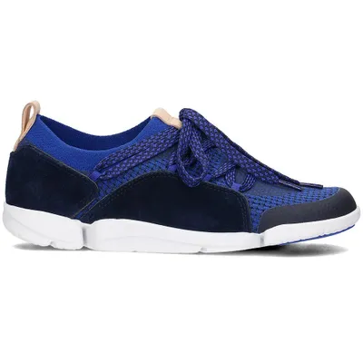 Obrázek produktu pro Clarks Tri Amelia dámské polobotky z tmavě modré kůže lehké 36