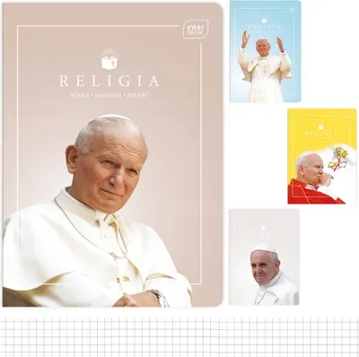 Zdjęcie produktu dla Interdruk Zeszyt A5 Religia kratka 32 kartki