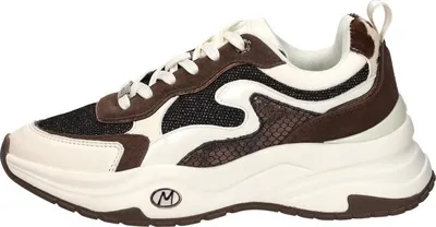 Productafbeelding van Mexx Palma Ora Sneakers Laag - donkerbruin - Maat 41