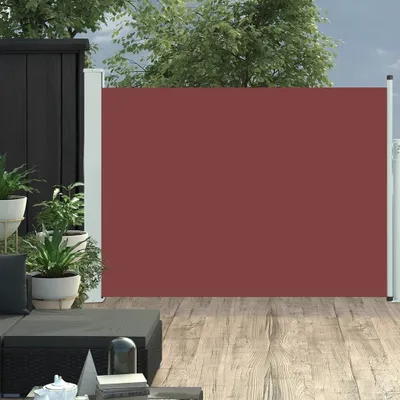 Productafbeelding van Maison Exclusive - Uittrekbare zonnescherm met zijpanelen, 117x514 cm, bruin