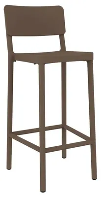Produktbild von Resol Lisboa Hoher Hocker Braun  Braun One Size