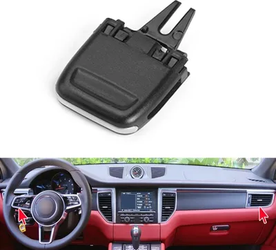 Produktbild von Für Porsche Macan Left Driving Car Left und Right Air Conditioning Air Outlet Paddle 95B819702D-1