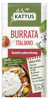 Produktbild von Burrata Italiano Gewürzzubereitung