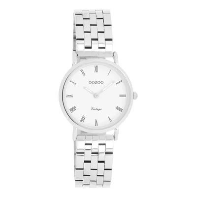 Produktbild von Oozoo Armbanduhr silber Vintage Series Analog-Quarzuhr UOC20372