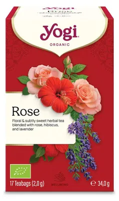HERBATKA TAO ROSE BIO (17 x 2 g) 34 g - YOGI TEA