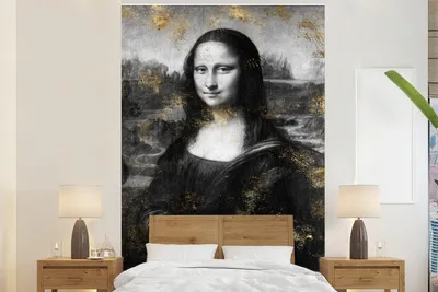 Produktbild von Fotobehang Zwart-Wit - 225 cm x 350 cm - Kunstprint