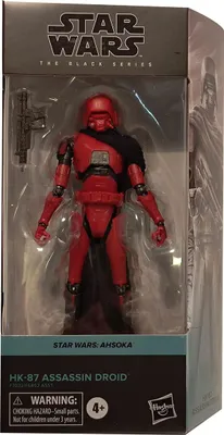 Obrázek produktu pro Star Wars The Black Series HK-87 Assassin Droid, 4 rok/roky, Černá, Červená, Plast