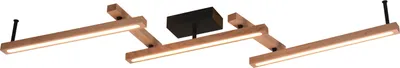 Immagine prodotto di Lampada da soffitto moderna da incasso a LED BELLARI marrone Trio 626410530