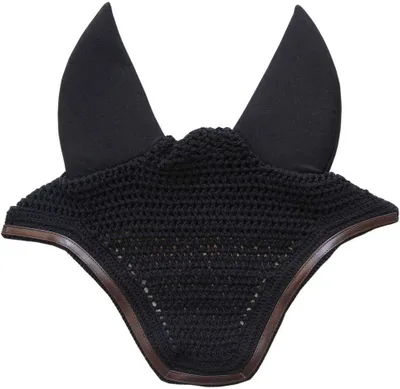 Immagine prodotto di Kentucky Horsewear Orecchie a sventola in pelle Wellington, taglia:Warmblood, colore:nero