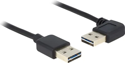 Produktbild von DeLOCK 85557, 2 m, USB A, USB A, USB 2.0, 0,48 Gbit/s, Schwarz