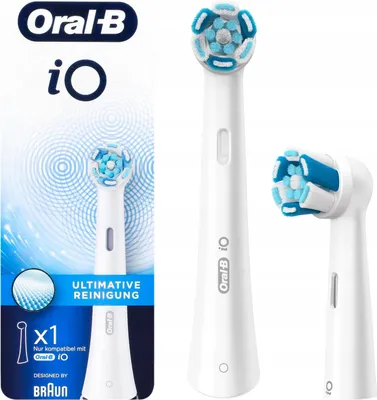 Produktbild von Oral-B Aufsteckbürste iO Ultimate Clean White 1 Stück kompatibel iO-Serie
