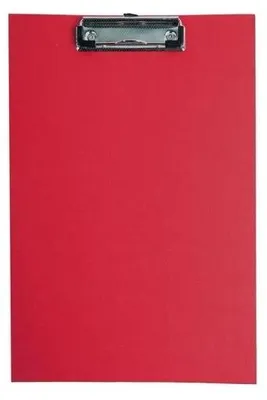 Obrázok produktu pre Doska A4 z PVC s klipom červená D.RECT