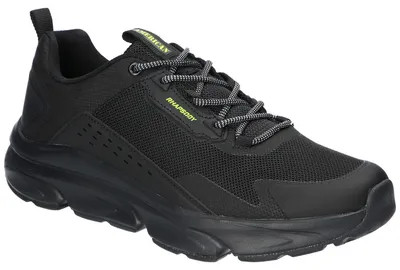 Produktbild von American Club RH181, Herren Sportschuhe Memory Foam System, leichte Sneaker atmungsaktiv bequem, Schwarz 42