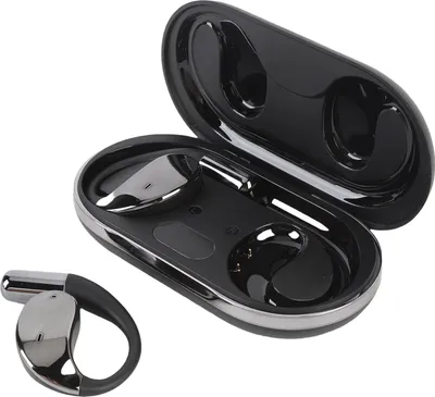 Immagine prodotto di Al Translator auricolari Bluetooth V5.4 Auricolari traduttore vocale Lunga durata della batteria Nero