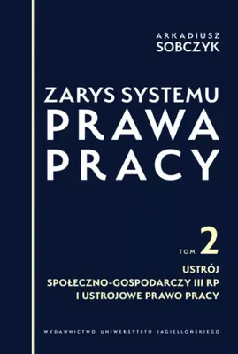 Produktbild von Zarys systemu prawa pracy T.2