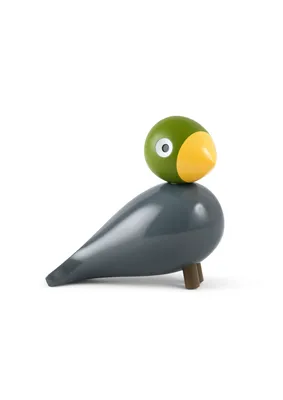 Produktbild von Kay Bojesen Singvogel Nachtigall H15.5 cm aqua