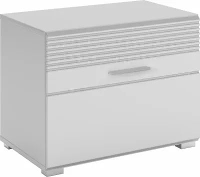 Image de Meuble à chaussures – Blanc Laqué – KLEANKIN