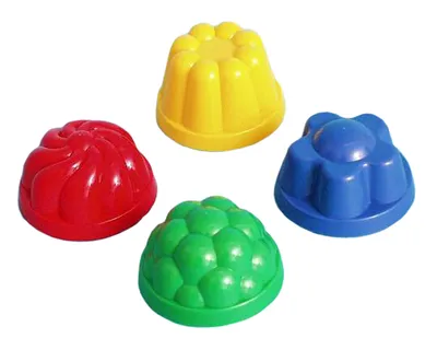 Produktbild von Sandspielzeug Set, 4-teilig, verschiedene Themen für Sandkasten und Strand