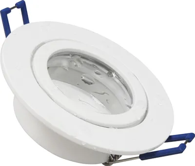 Produktbild von Einbaurahmen McShine "DL-54" rund, Clip-Verschluss, IP44, weiß