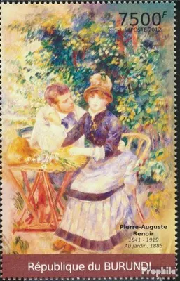 Produktbild von Briefmarken Burundi 2012 Mi 2378 (kompl.Ausg.) postfrisch Gemälde