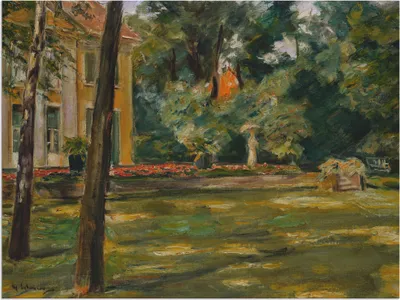 Produktbild von ARTland Wandbild Alu für Innen & Outdoor Wannseegarten. Größe: 60x45 cm
