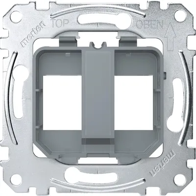 Produktbild von Merten MEG4566-0080 Tragplatten für Steckverbinder Modular Jack, transparent