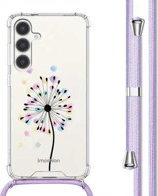 Produktbild von imoshion Design Hülle mit Band Samsung Galaxy S24 Plus - Sandstone Dandelion