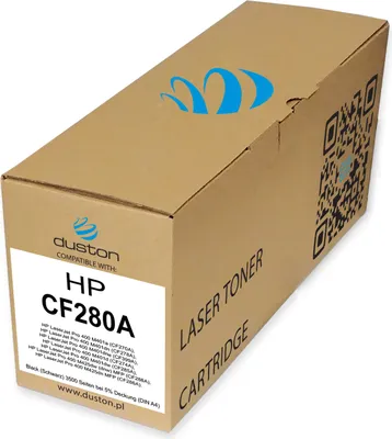 Obrázok produktu pre CF280A, 80A Tonerová kazeta čierna kompatibilná s HP LaserJet Pro 400 M401 M425