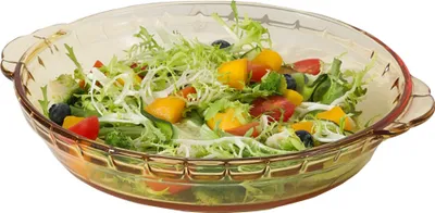 Produktbild von Glas Auflaufform Rund Mikrowellen geeignet, 20 cm x 4,2 cm