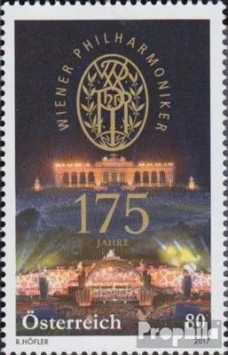 Produktbild von Briefmarken Österreich 2017 Mi 3345 (kompl.Ausg.) gestempelt Wiener Philharmoniker