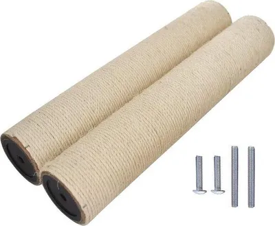 Immagine prodotto di Sisal Krabpaal per gatti ricambi - M10 Φ60 405 cm con viti Krabpaal