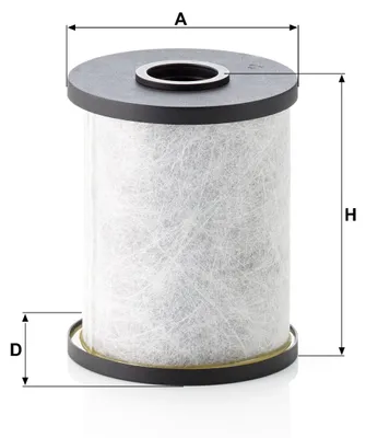 Immagine prodotto di Filtro, ventilazione del carter MANN-FILTER LC 10 002/1 x