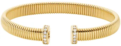 Produktbild von Michael Kors MKJ8624710 Damen Armreif Messing Gold weiß