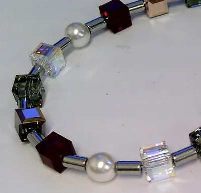 Produktbild von CEM ST9-167B 4-202992-001 Damen Armband Edelstahl Perlen 19+2cm