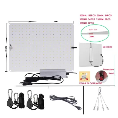 Obrázek produktu pro LED osvětlení rostlin, stmívatelné, dva režimy, 1200WMAX