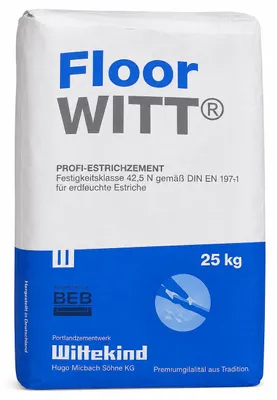Immagine prodotto di FloorWITT Estrichzement 25kg