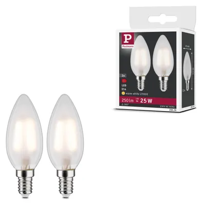 Produktbild von Paulmann 286.36, 3 W, 25 W, E14, 250 lm, 15000 h, Warmweiß
