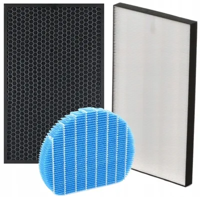 Zdjęcie produktu dla Komplet filtrów UZ-HD4HF, UZ-HD4DF i UZ-HD6MF do oczyszczaczy Sharp UA-HD40E-L FA34