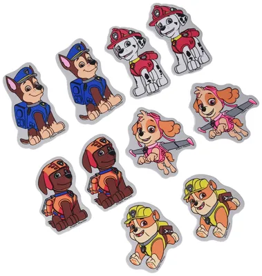 Obrázek produktu pro Samolepky do vany s motivem Paw Patrol od Nickelodeon, 10 kusů