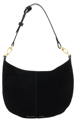 Produktbild von Ted Baker Leder Schultertasche Anayya Mini Slouch Hobo Bag Black schwarz