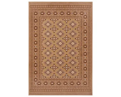 Zdjęcie produktu dla Klasyczny, tradycyjny beżowo kremowy dywan do salonu 120x160cm