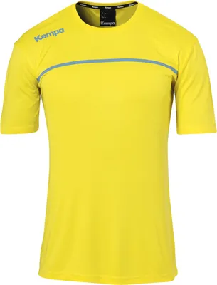 Produktbild von Kempa EMOTION 2.0 POLY SHIRT, limonengelb/dove blau