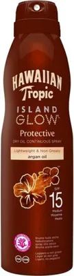 Immagine prodotto di Hawaiian Tropic Island Glow Olio secco protettivo SPF15 177ml