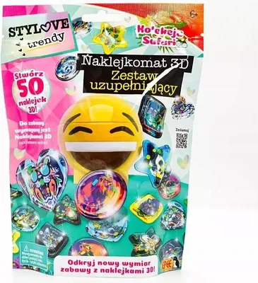Obrázek produktu pro 3D samolepky Doplňková sada s podmořským motivem
