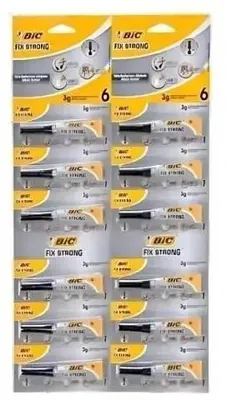 Produktbild von BIC Fix Strong Sekundenkleber 3 g – Extra starker Universalkleber für schnelle, dauerhafte Verklebungen (EAN 3086123313934)