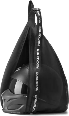 Immagine prodotto di ROCKBROS Borsa Casco Moto Borsa Casco 6-7L Borsa Casco Zaino Portatile Nero