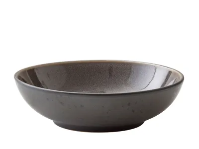 Produktbild von Bitz Pastateller matt black / shiny grey 20 cm