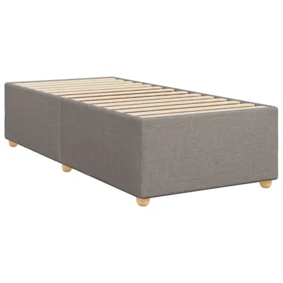 Obrázok produktu pre Rám postele bez matraca Taupe 90x200 cm Látka